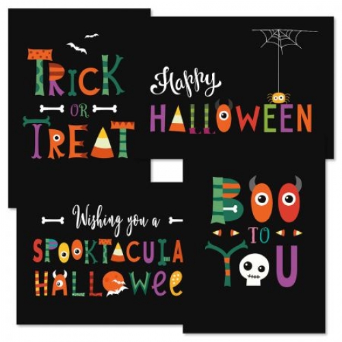 Boo 2 You Halloween Cards