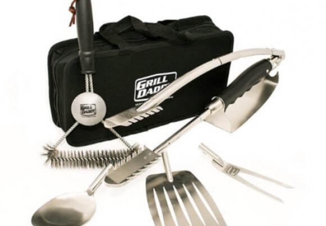 Grill Daddy Camping & Tailgating 7 in 1 Grill Set