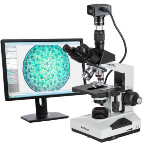 Lab Clinic Vet Trinocular Microscope