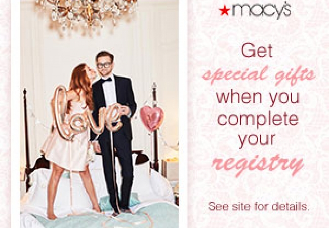 Macy's Wedding & Gift Registry