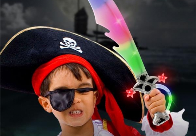 Multi - Color LED and Light - Up Pirate 23