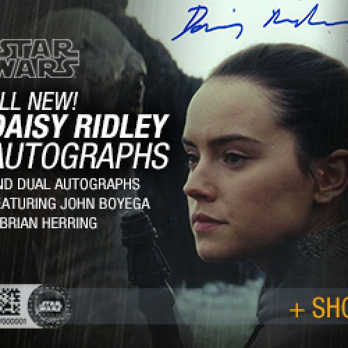 Official Daisy Ridley Autograph Shop