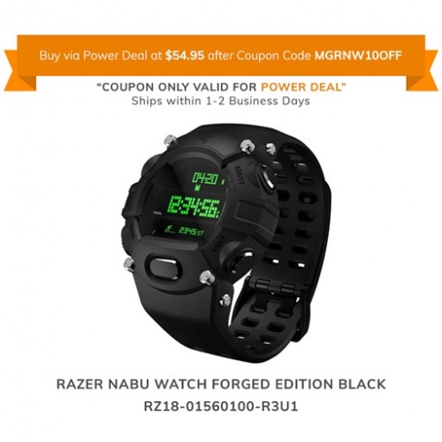 Razer Nabu Watch Forged Edition Black