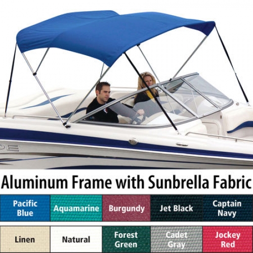 Shademate Sunbrella 3-Bow Bimini Top